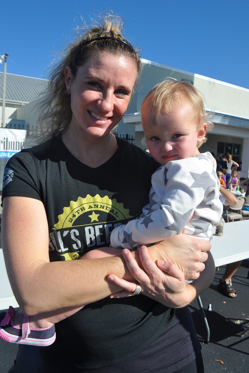 Sara and Stella Hunt live in Lakewood Ranch.