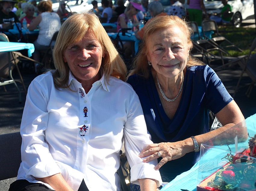 Bonnie Schneider and Vivian Leahy