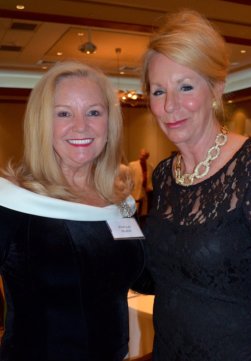 Phyllis Black and Valerie Thackray