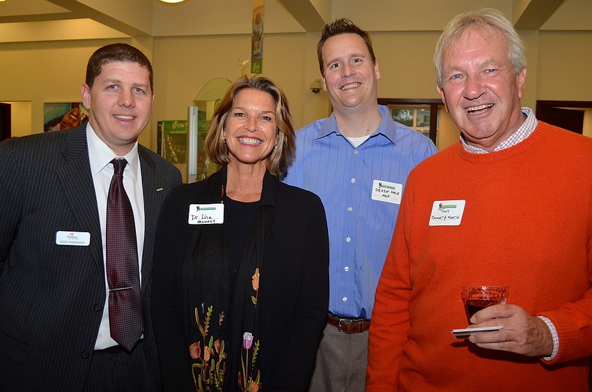 Greg Poznanski, Dr. Lisa Mowrey, Derin Hale and Tony Neubroch.