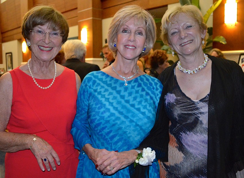 Helen Morneau, Susan Clarke and Judy Christian