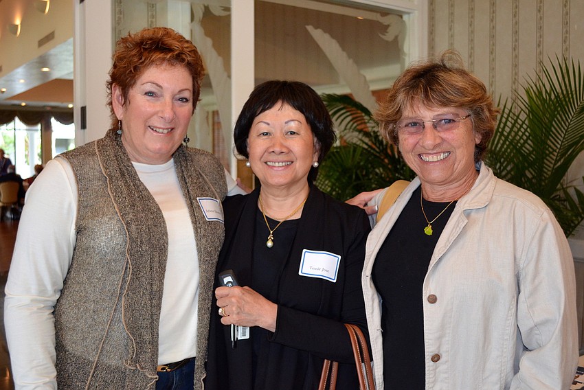 Arlene Skversky, Tessie Jose and Chantal Diem
