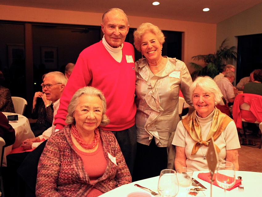 (Standing) Jim and Nathalie Diener (Sitting) Alice Kondrat and Marilyn Lami