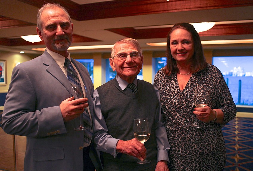 Alan, Alex and Kate Malone