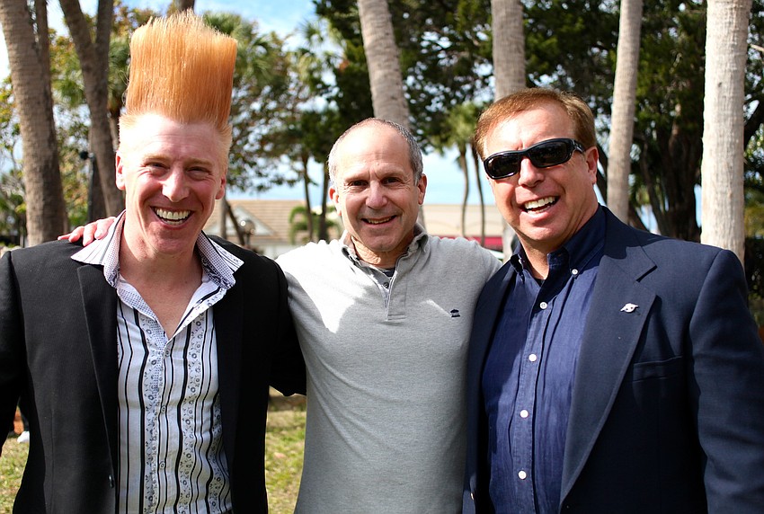 Bello Nock, Kenneth Feld and Eugene Nock