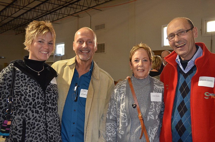 Charity and Carl Kurtyka with Lisa and Angelo Guido