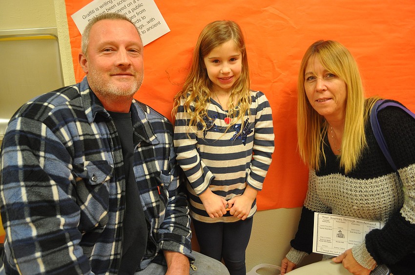 Nick, Savannah and Sharon Davis