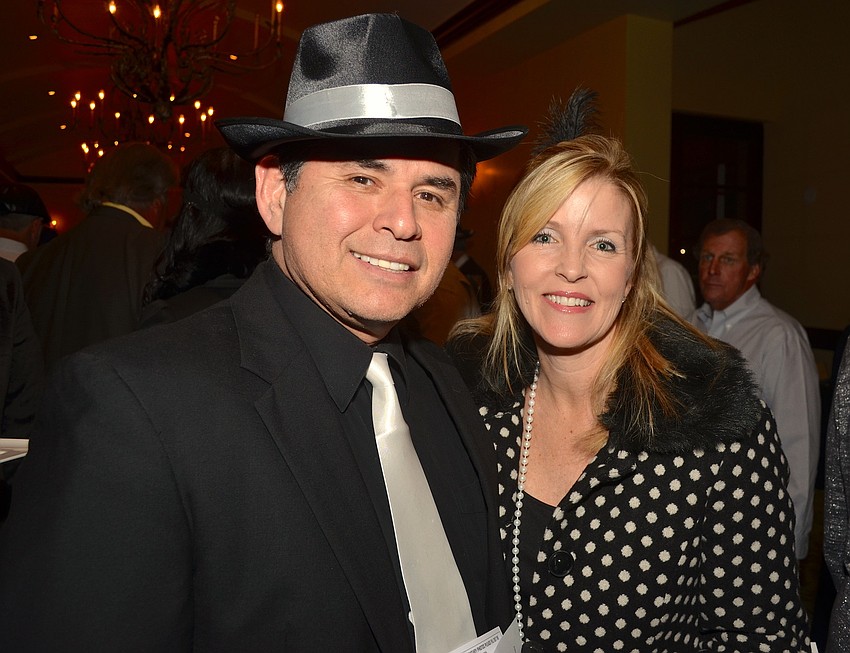 Walter Moscoso and Kimberly Choate are all smiles.