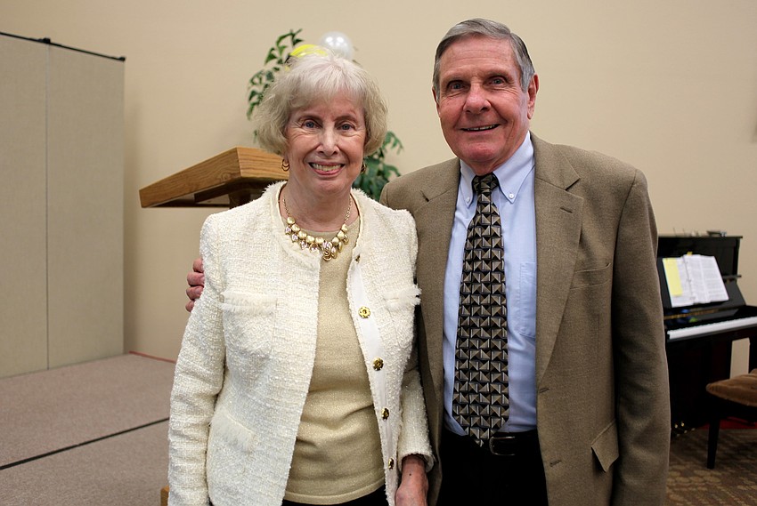 The Rev. Bruce Porter with his wife, Ginny
