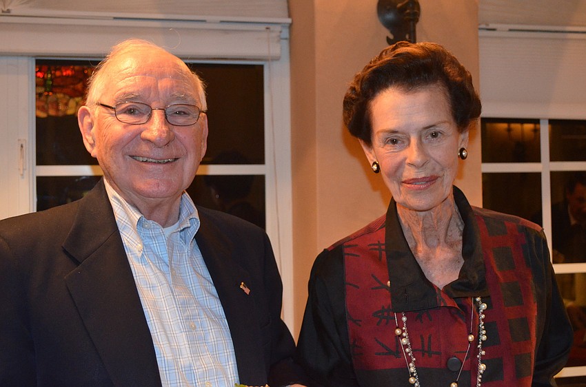 Ted Hawkins with Beverly Clark