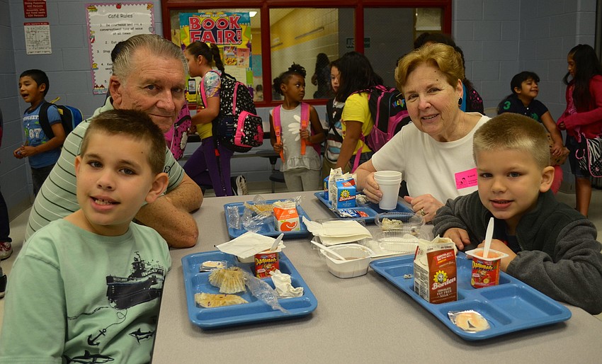 Alexander Browne, 8, with 