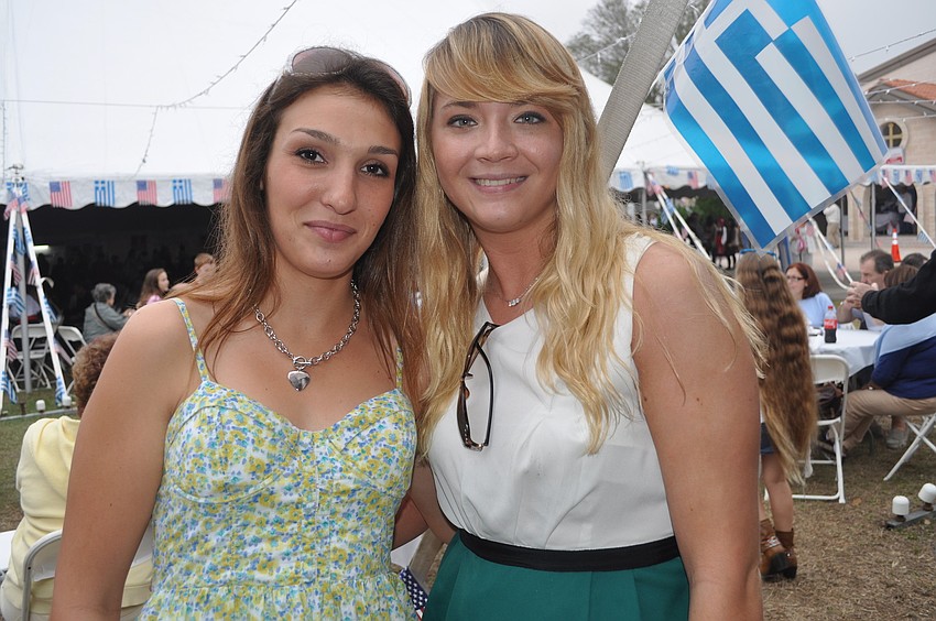Rachel Gosnell and Rachael Moran attend the Glendi every year.