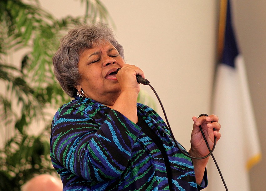 Juanita Cooke impresses the audience during her performance of â€œGeorgia.â€