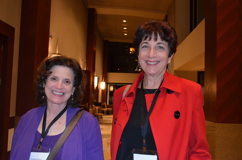Barbara Karro and Cyd Charrow