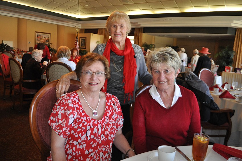 Diana Antici, Eloise Hackett and Carol Clark