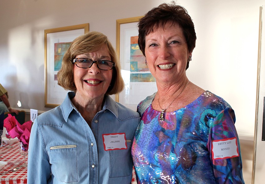 Peggy Jelinek and Betty Lou Miccio