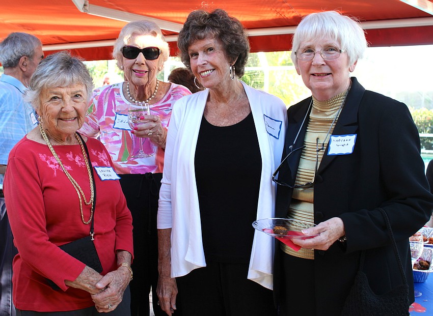 Louise Rich, Sally Bunnell, Donna Godfrey and Maryann Tata