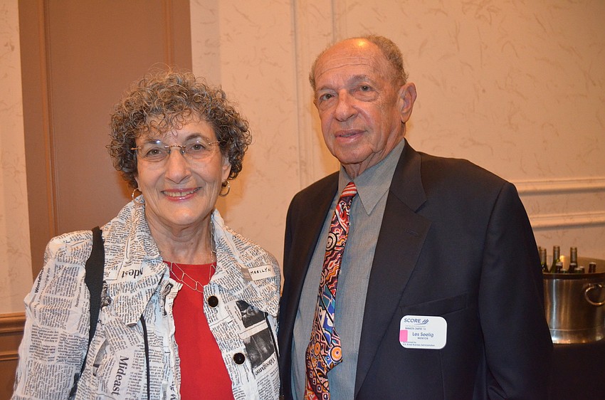 Marilyn Ridgway and Les Seelig