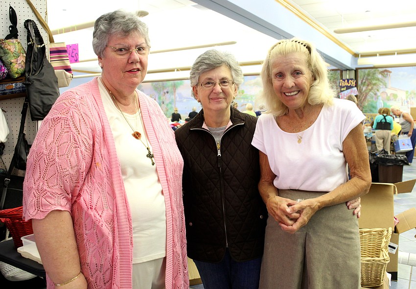Christine Winchester, Maria Sangiorgio and Gail Buermann