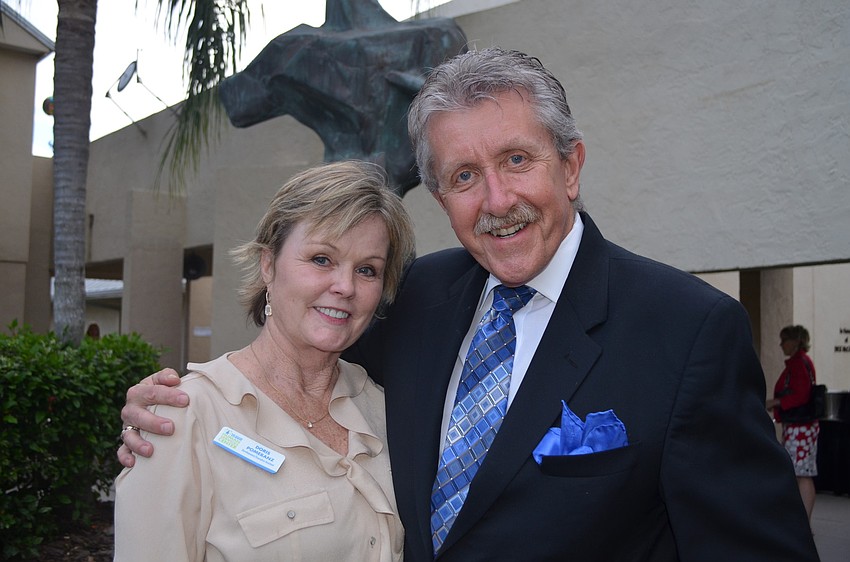 Doris Pomeranz with out going Executive Director Phil King