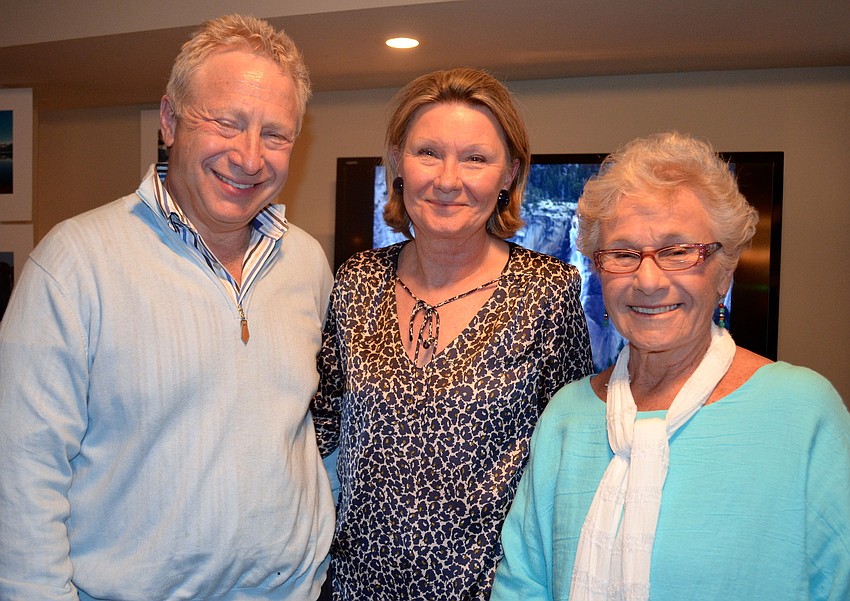 Dan and Litten Boxser with Aletta Schneider