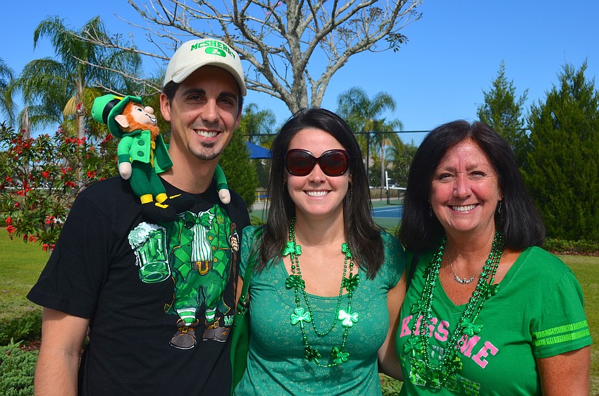 D.J. and Allison McSherry with Nancy Konick.