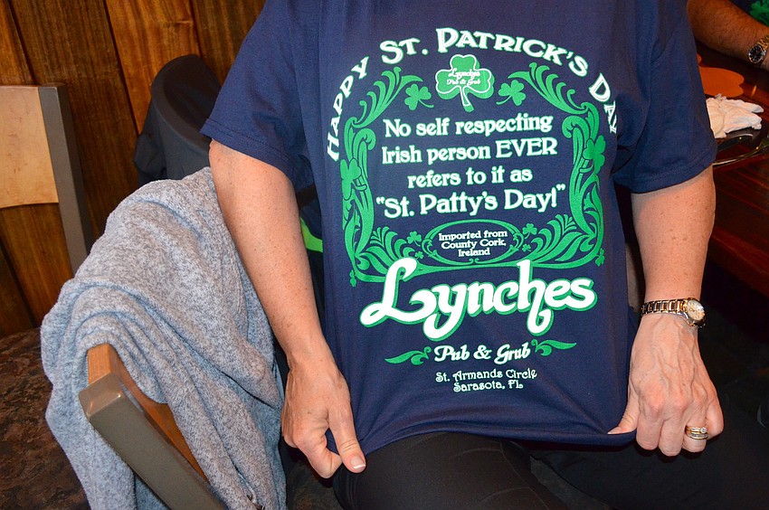 Lynches had St. Patrickâ€™s Day goodies for sale.