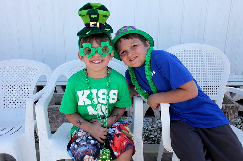 Brothers Cooper and Kai Linneweber