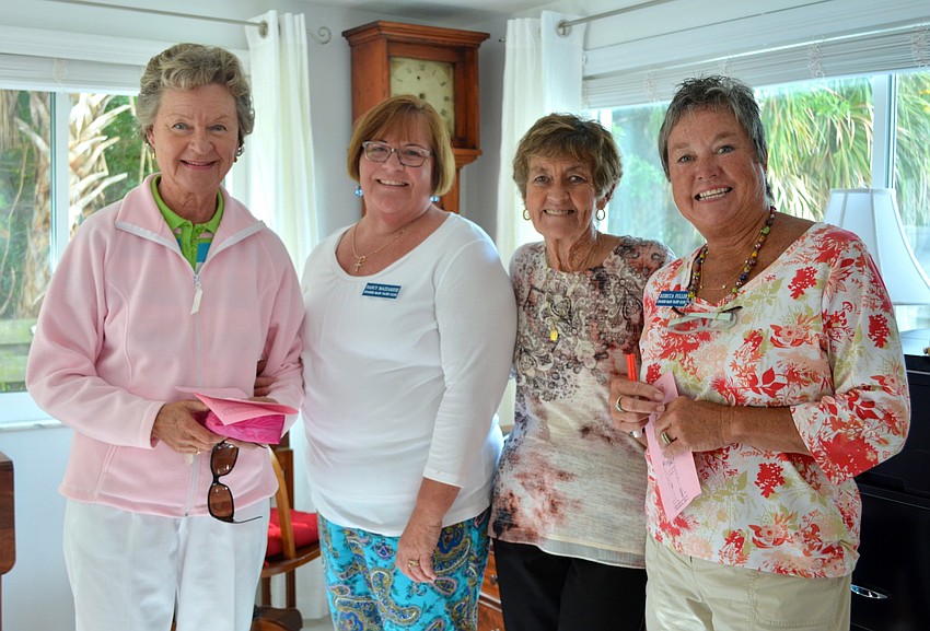 Urve Percival, Nancy Mazzarese, Phyllis Salemi and Rebecca Fuller