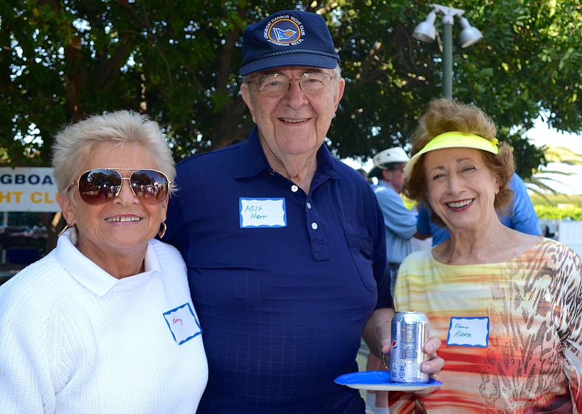 Gerry Sullivan with Milt and Florence Harr