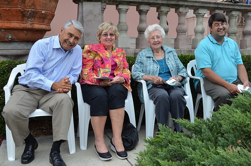 Jose and Joan Uranga, Anne Tortersen and David Uranga