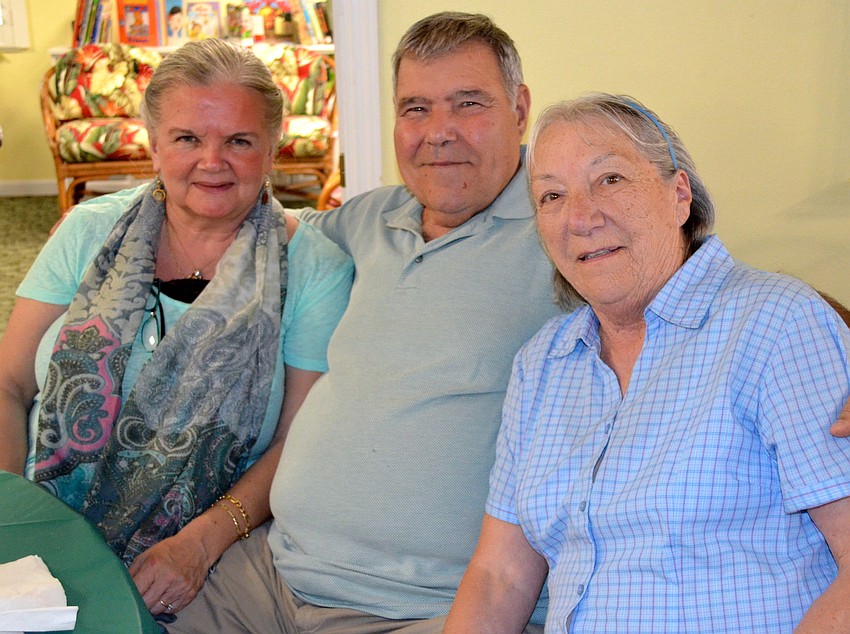 Ingrid Wisniewski with Joe and Annette Zampino