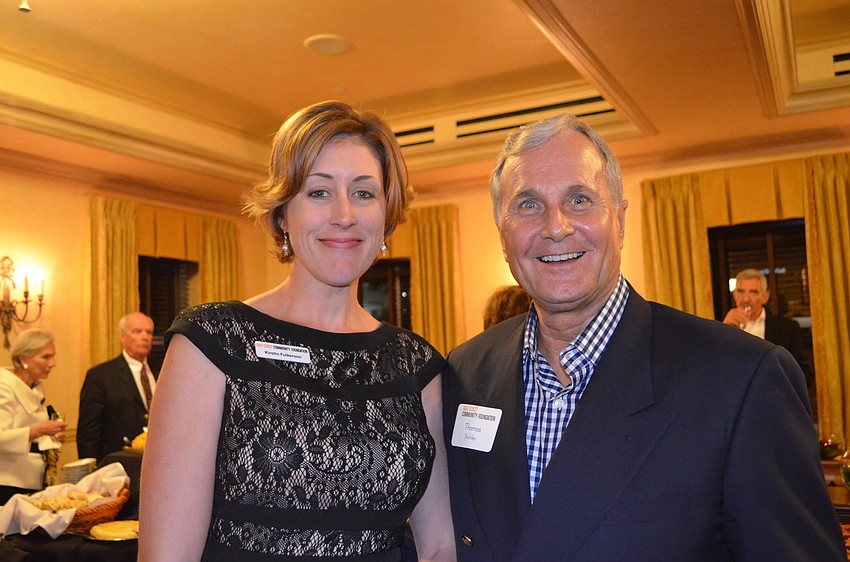 Kirstin Fulkerson and Tom Stuhley