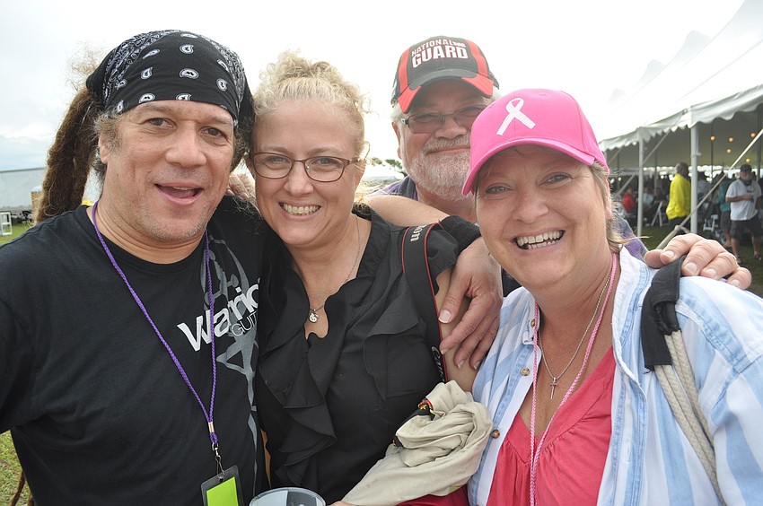 Charles Torres, Sherre Bowman and Kim and Kathi Cummins