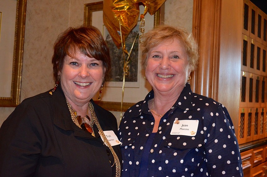 Lakewood Ranch Women's Club President Trish Newman and the club's Publicity Chairwoman, Jean Muccini.