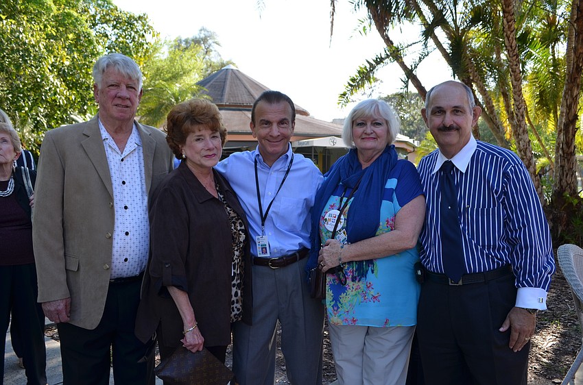 Charles and Sally key, Anthony Micolo and C.J. and Phil Danna