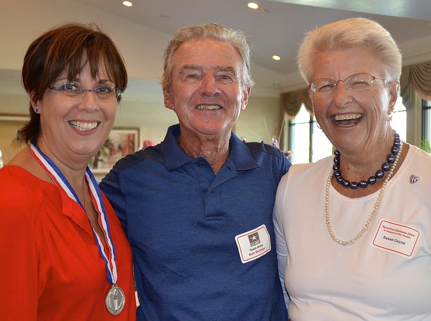 Kerry and Ken Gorman with Sue Coyne