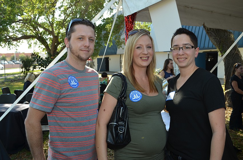 Chad McDonald, Leesa Merritt (alumni 1993 to 1997) and Juli Martin (alumni 1994 to 2002).