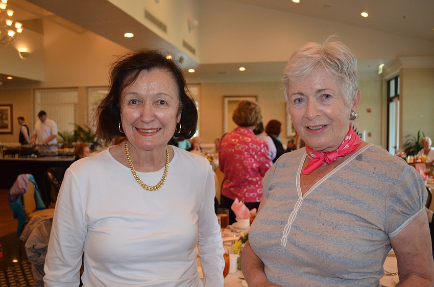 Rochelle McKinney and Gertrude Lochmeier