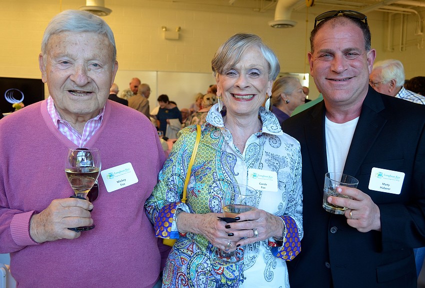 Mickey and Carole Fox with Marty Haberer