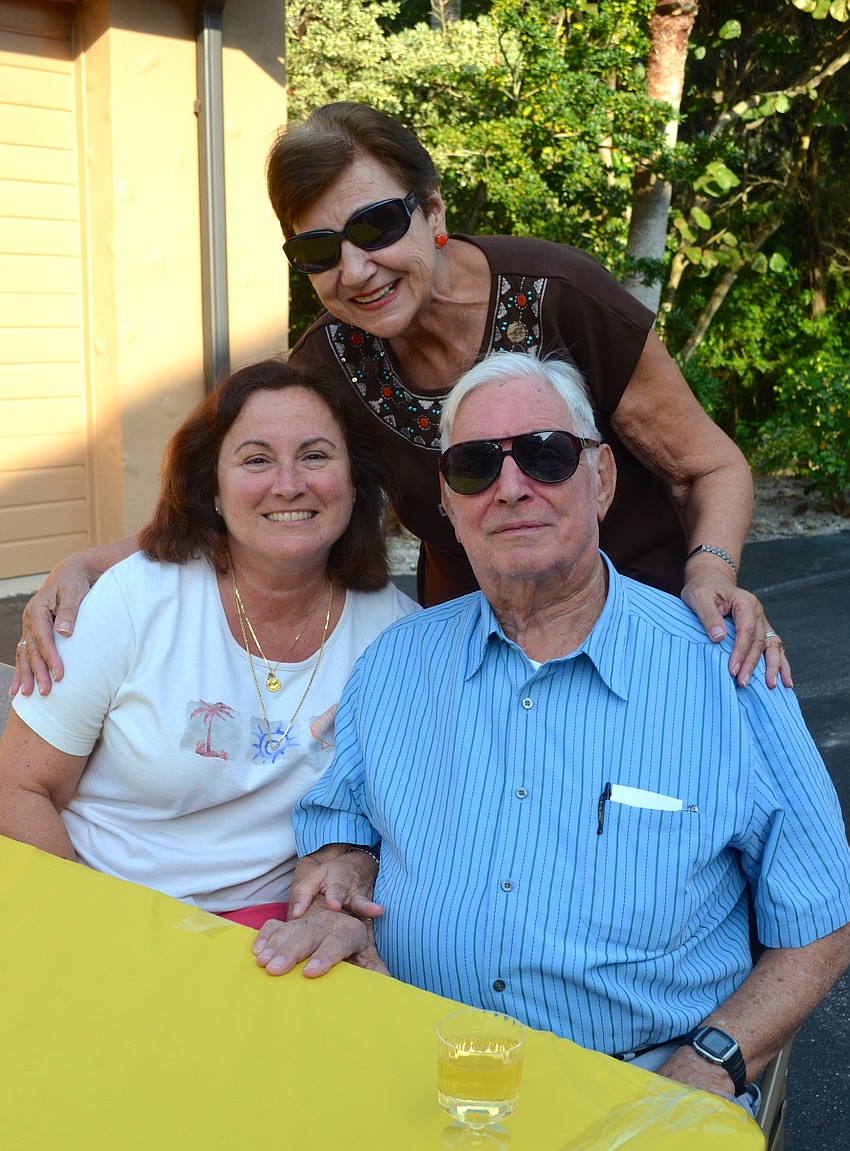 Antoinette Brill with Dolores and Harold Engelke