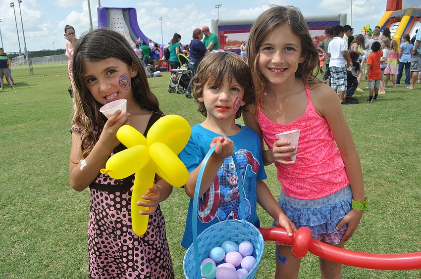 Catalina, 8, Anderson, 4, and Anna, 7, Siegert