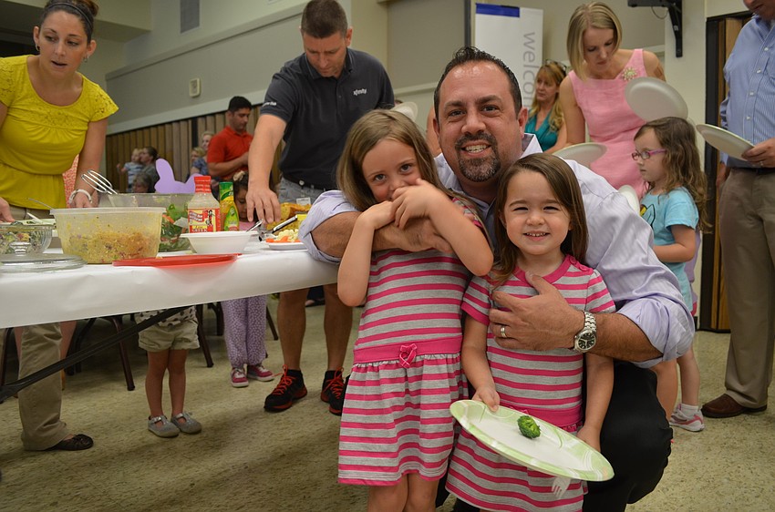 Avery, Ella and Rob Hunt