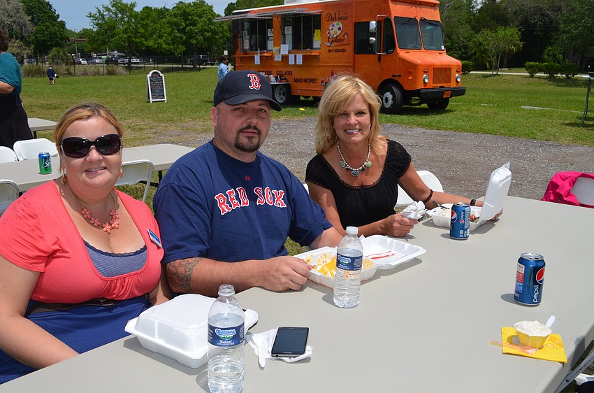 Rebecca Shields, Erick Reynolds and Bonnie Dorigo