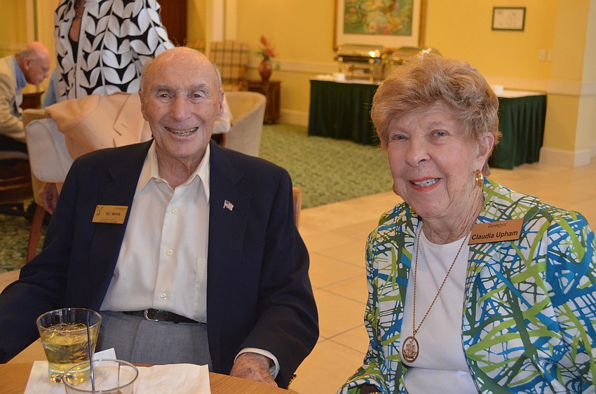 Bill Menkin and Claudia Upham