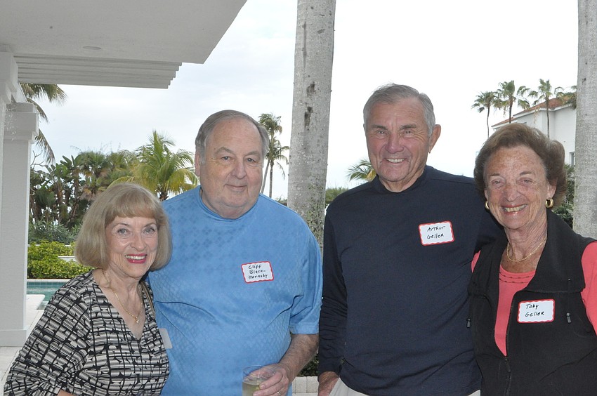 Snookie and Cliff Black Hornsby with Arthur and Toby Geller