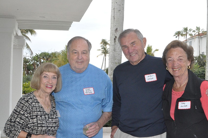 Snookie and Cliff Black Hornsby with Arthur and Toby Geller
