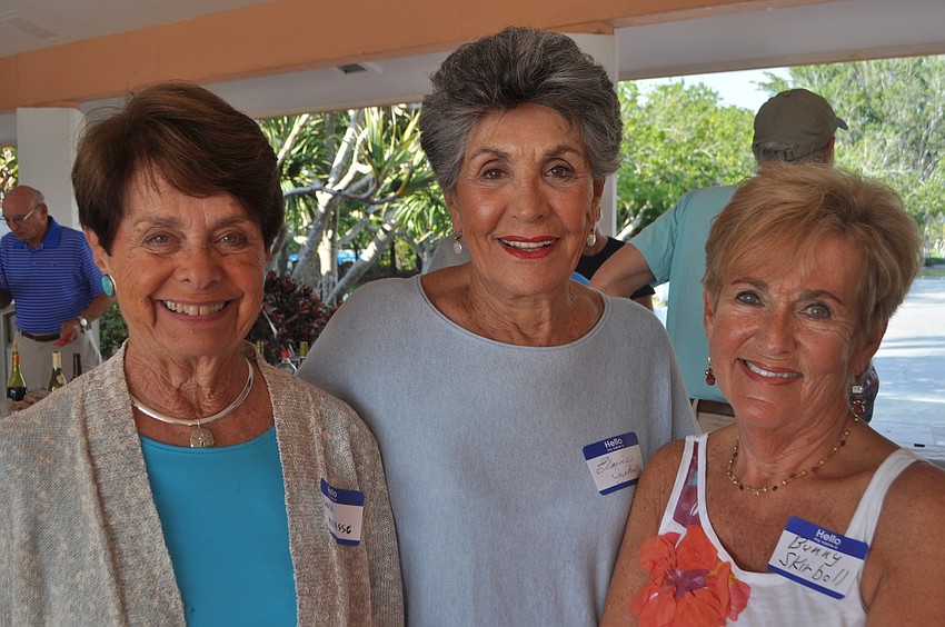 Ronda Manasse, Elaine Izaks and Bunny Skirboll