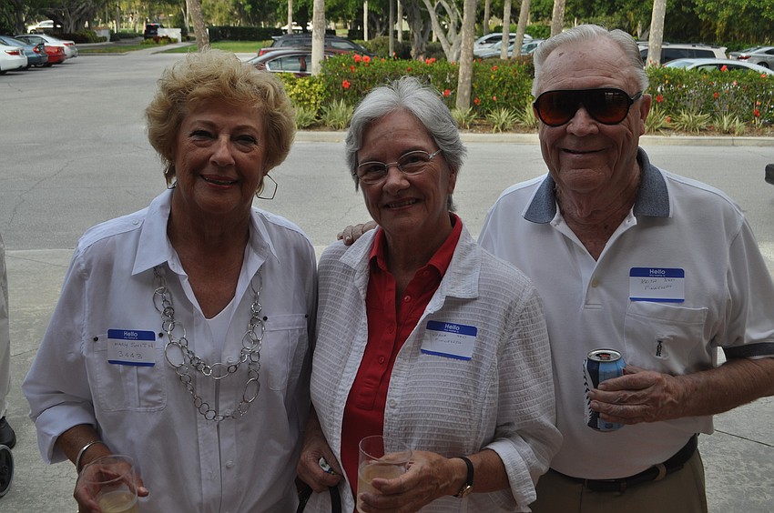 Mary Smith with Verna and Keith Finneseth