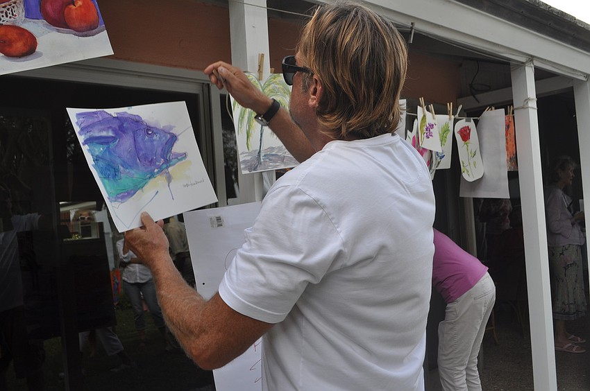 Scott Anderson selects his free painting